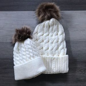 ⭐️NEW warm mum and baby fall winter spring hat!